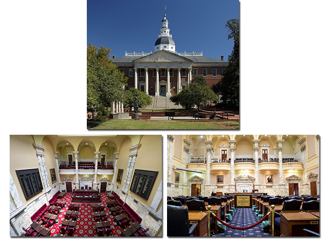 State legislative buildings